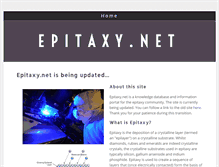 Tablet Screenshot of epitaxy.net